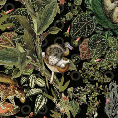 Papel Pintado Menagerie of Extinct MO2071 - Arte