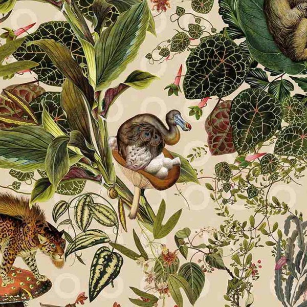 Papel de parede Menagerie of Extinct MO2072 - Arte Papel de parede Menagerie of Extinct MO2072 - Arte