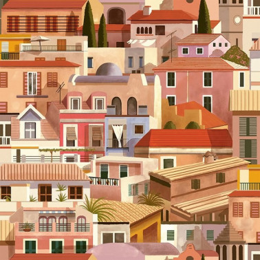 Papel Pintado Valldemosa sunrise 8400050 - COORDONNE