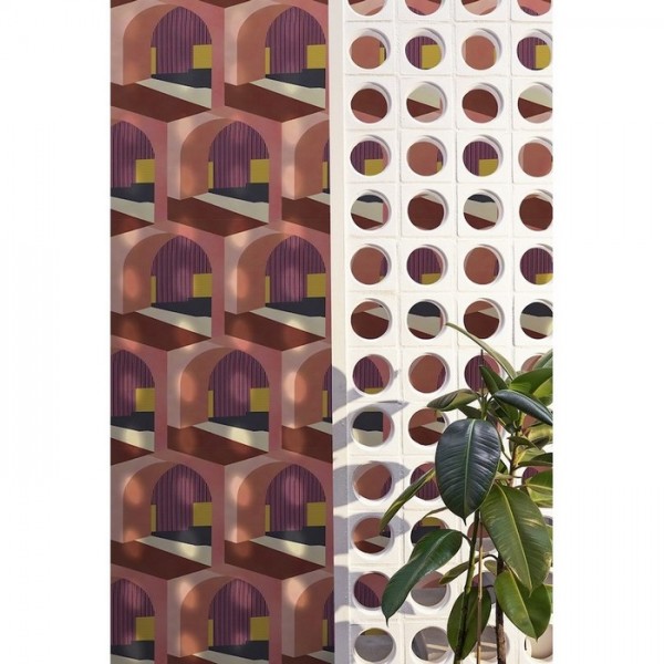 Wallpaper Soller peach 8400044 - COORDONNE