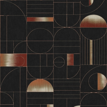 Papier peint Eclipse Rust PRI702 - KHROMA