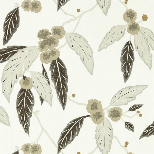 Papel Pintado Coppice 112134 Oyster Ebony Gilver - Harlequin Papel Pintado Coppice 112134 Oyster Ebony Gilver - Harlequin