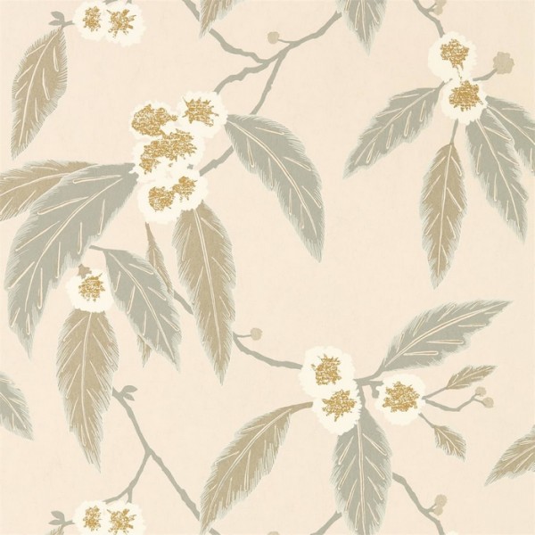 Papel Pintado Coppice 112135 Powder Truffle Gilver - Harlequin Papel Pintado Coppice 112135 Powder Truffle Gilver - Harlequin
