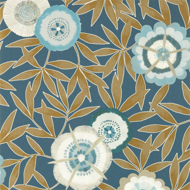 Carta da Parati Komovi 112160 Midnight Gold - Harlequin