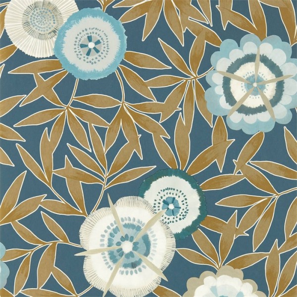 Wallpaper Komovi 112160 Midnight Gold - Harlequin Wallpaper Komovi 112160 Midnight Gold - Harlequin