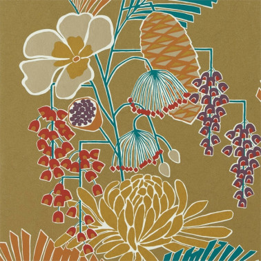 Papier peint Salon 112152 Gold Russet Atlantic - Harlequin