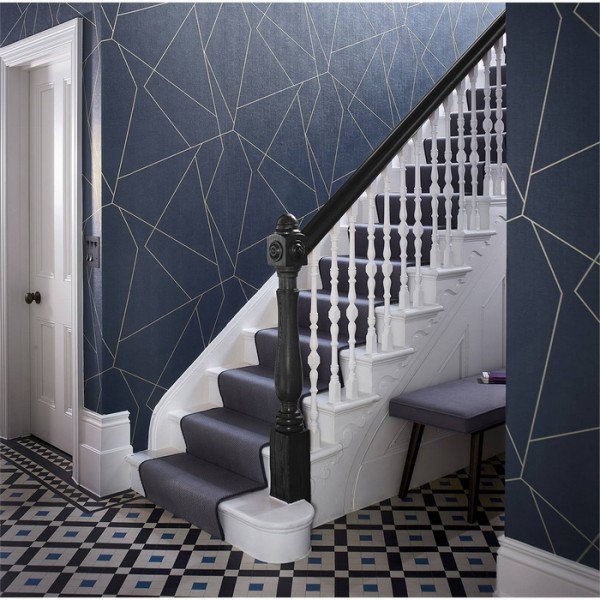 Papel Pintado Parapet 112076 Pebble - Harlequin