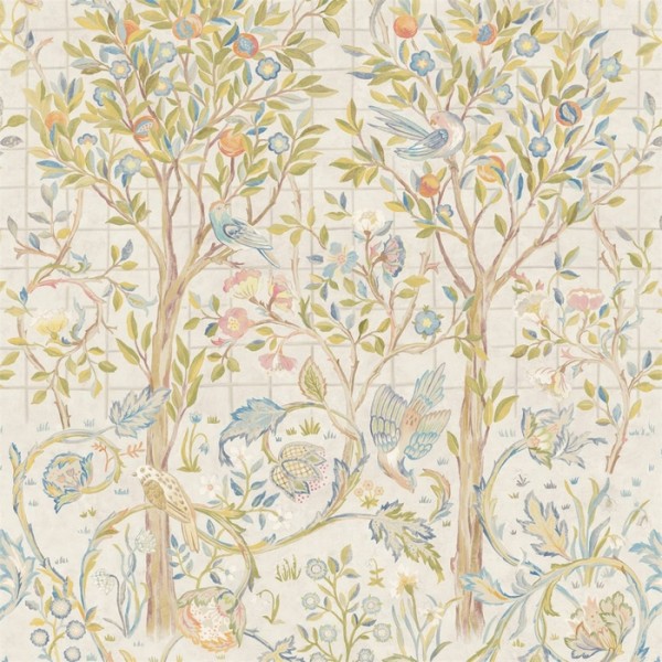 Wallpaper Melsetter 216707 Ivory Sage - MORRIS CO Wallpaper Melsetter 216707 Ivory Sage - MORRIS CO