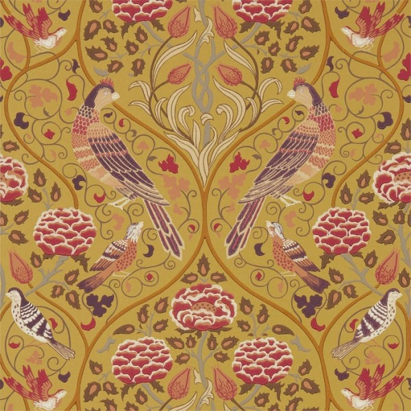 Papel de parede Seasons By May 216685 Saffron - MORRIS CO Papel de parede Seasons By May 216685 Saffron - MORRIS CO