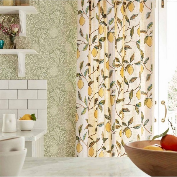 Papel de parede Apple 216692 Chalk Ivory - MORRIS CO