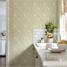 Papel de parede Apple 216692 Chalk Ivory - MORRIS CO