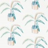 Papel Pintado Crassula 111990 Tangerine Mint - SCION