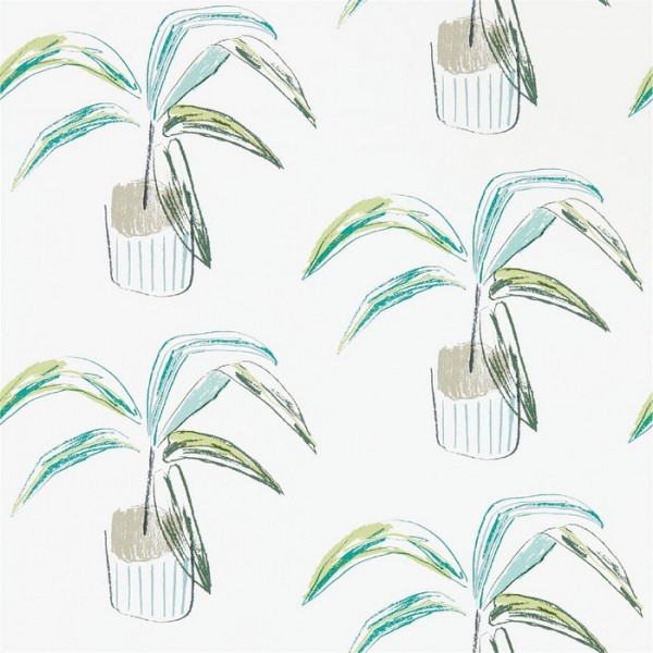 Papel Pintado Crassula 111993 Juniper Lime - SCION Papel Pintado Crassula 111993 Juniper Lime - SCION