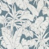 Papier peint Parlour Palm 112023 Charcoal - SCION