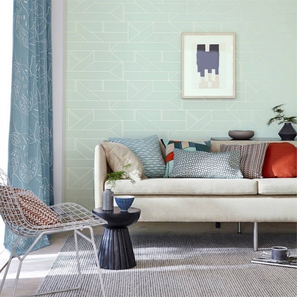 Wallpaper Barbican 112014 Raffia - SCION
