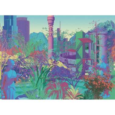 Carta da Parati Futuropolis 19043-01 - LONDON ART