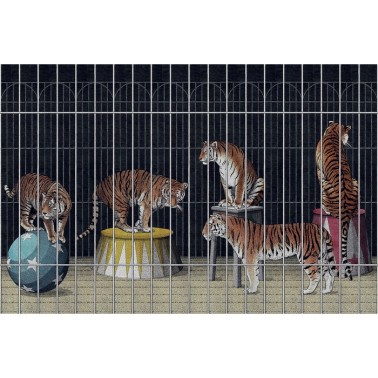 Papier peint Tigers 19004-01 - LONDON ART