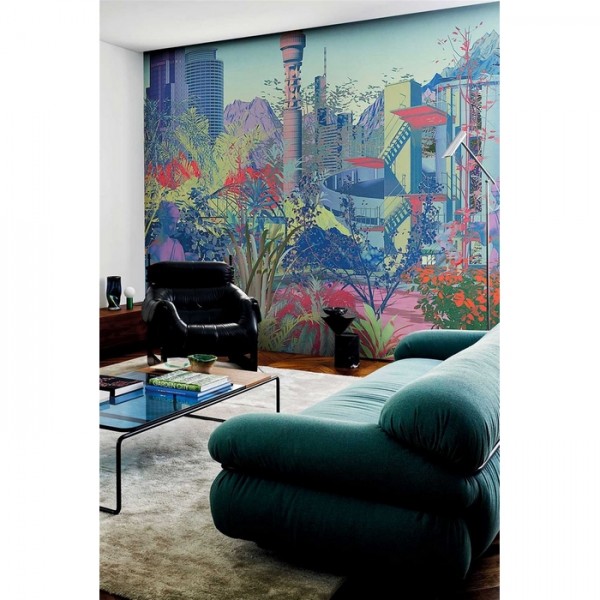 Wallpaper Futuropolis 19043-01 - LONDON ART