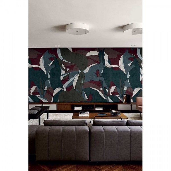 Wallpaper Murgese Horses 19044-01 - LONDON ART