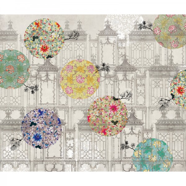 Wallpaper Damasko M3037-4 - Tres Tintas Wallpaper Damasko M3037-4 - Tres Tintas