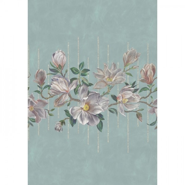 Papel de parede Magnolia Frieze w7338-02 - OSBORNE and LITTLE Papel de parede Magnolia Frieze w7338-02 - OSBORNE and LITTLE