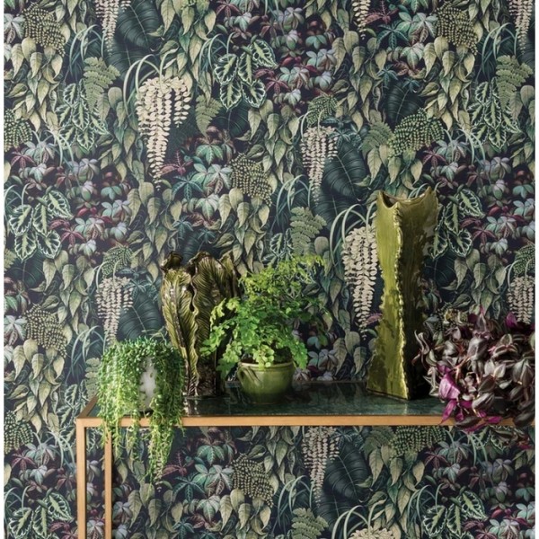 Papier peint Green Wall w7330-02 - OSBORNE and LITTLE
