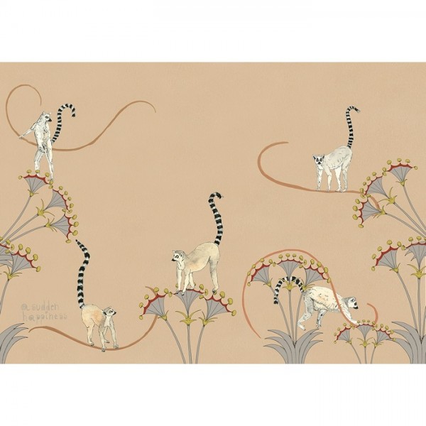 Tapete A Sudden Happiness WDSH1901 - WALL AND DECO Tapete A Sudden Happiness WDSH1901 - WALL AND DECO