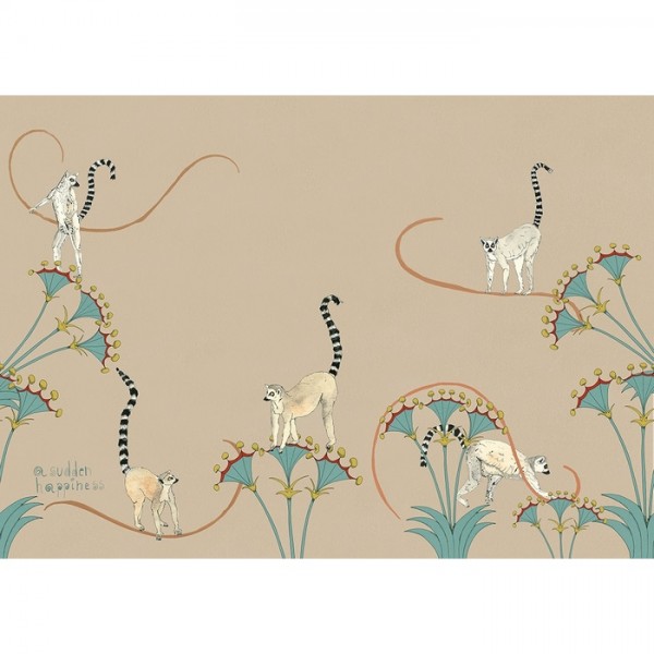 Papier peint A Sudden Happiness WDSH1902 - WALL AND DECO Papier peint A Sudden Happiness WDSH1902 - WALL AND DECO