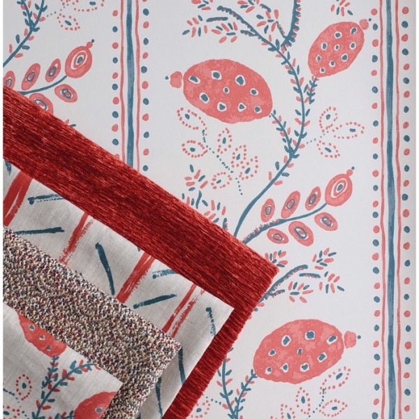 Wallpaper Pomegranate Trail ncw4390-01 - NINA CAMPBELL