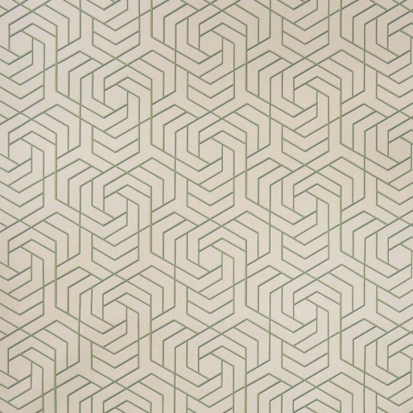 Papel de parede Hexagon Trellis w7352-02 - OSBORNE and LITTLE Papel de parede Hexagon Trellis w7352-02 - OSBORNE and LITTLE