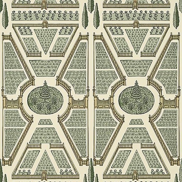 Papier peint AT9597 Aerial Garden - ANNA FRENCH Papier peint AT9597 Aerial Garden - ANNA FRENCH