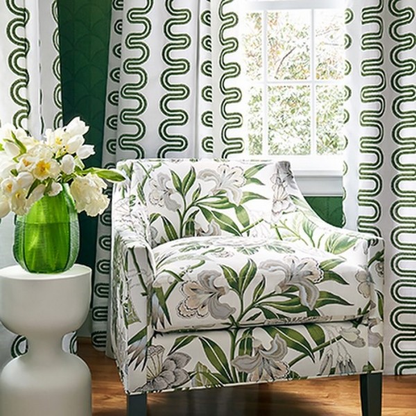 Papier peint AT9685 Seton Scallop - ANNA FRENCH