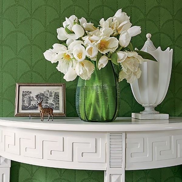 Papier peint AT9685 Seton Scallop - ANNA FRENCH