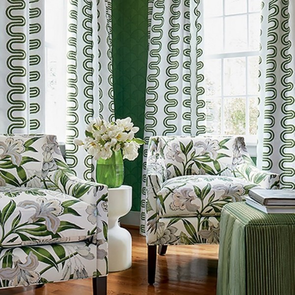 Papier peint AT9685 Seton Scallop - ANNA FRENCH