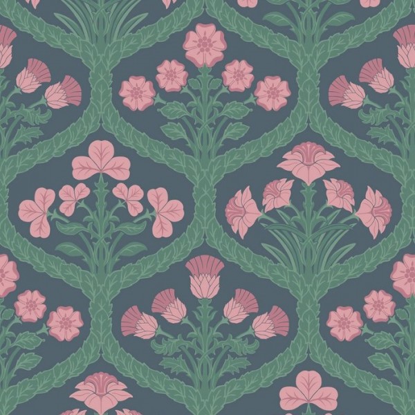 Papel de parede Floral Kingdom 116-3010 - COLE and SON Papel de parede Floral Kingdom 116-3010 - COLE and SON