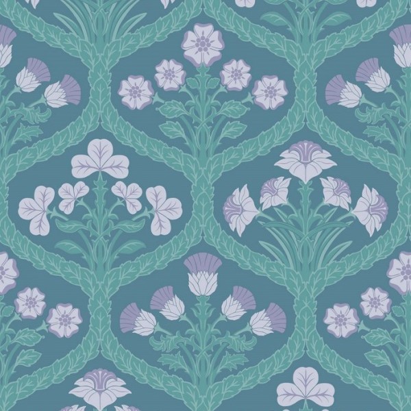 Papel de parede Floral Kingdom 116-3011 - COLE and SON Papel de parede Floral Kingdom 116-3011 - COLE and SON