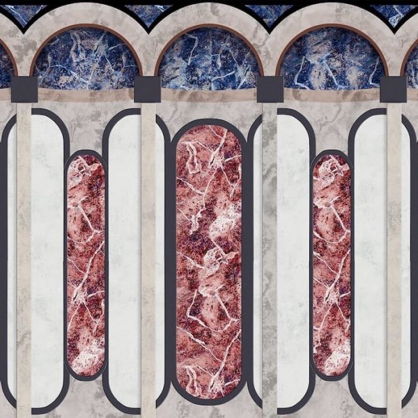 Papel de parede Archs Mural 8605001 - COORDONNE Papel de parede Archs Mural 8605001 - COORDONNE