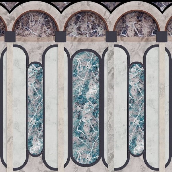 Wallpaper Archs Mural 8605003 - COORDONNE