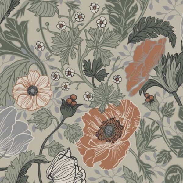 Wallpaper Anemone 33001 - Tres Tintas Wallpaper Anemone 33001 - Tres Tintas