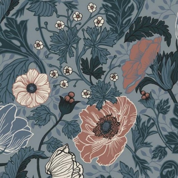 Wallpaper Anemone 33004 - Tres Tintas Wallpaper Anemone 33004 - Tres Tintas