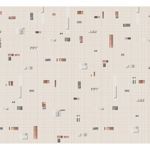 Wallpaper Pixels DI 3304-2 - Tres Tintas Wallpaper Pixels DI 3304-2 - Tres Tintas