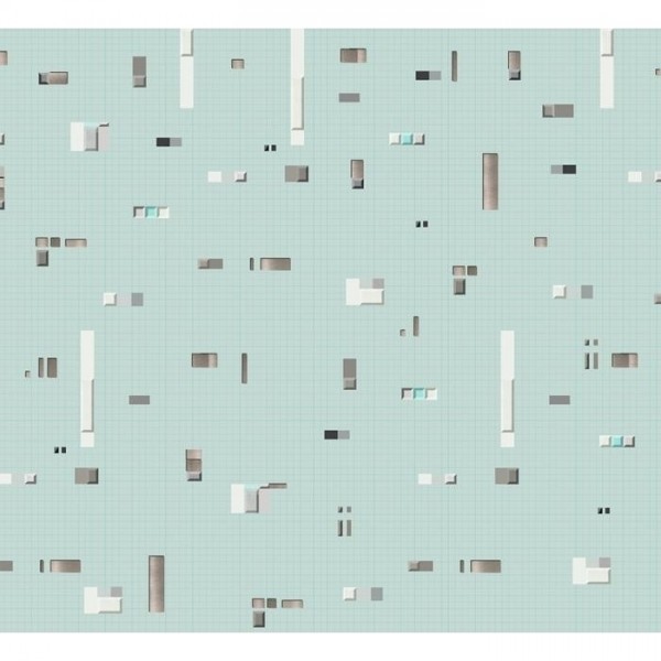 Papel de parede Pixels DI 3304-4 - Tres Tintas Papel de parede Pixels DI 3304-4 - Tres Tintas