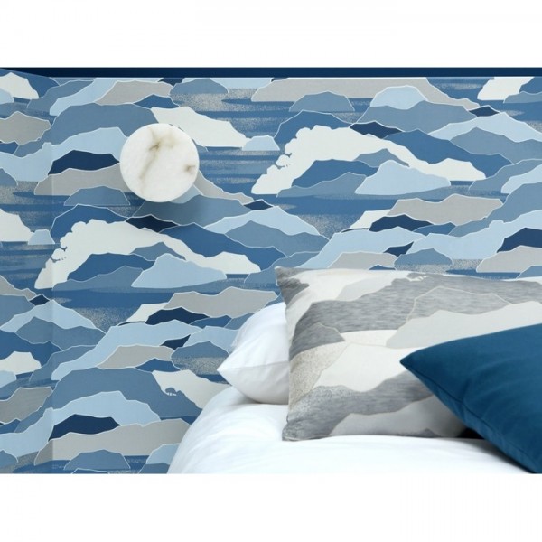Papel de parede Colline Bleute 6443-03 - LELIEVRE PARIS