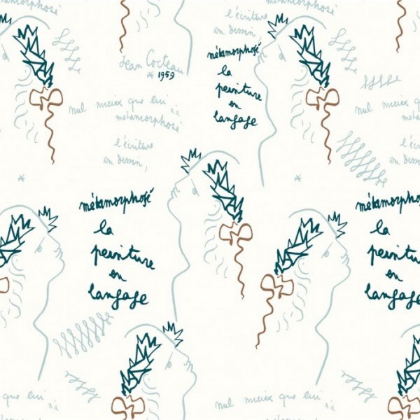 Papel de parede Ecriture 6465-02 - LELIEVRE PARIS Papel de parede Ecriture 6465-02 - LELIEVRE PARIS