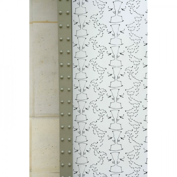 Carta da Parati Tete a Tete 6464-01 - LELIEVRE PARIS