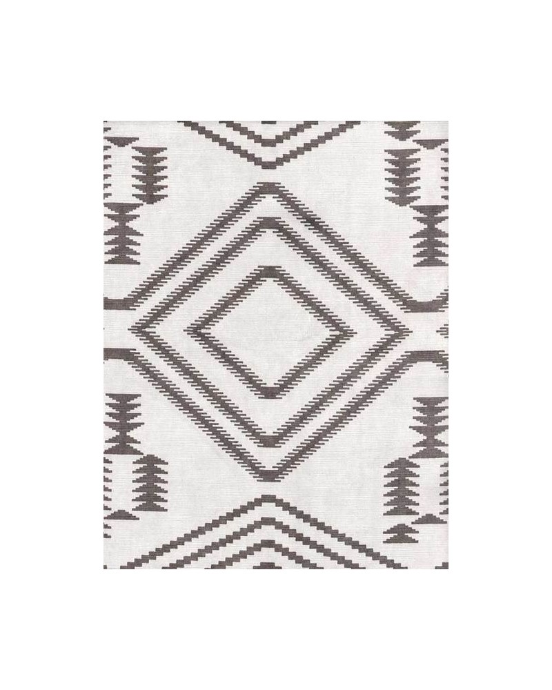 Fabric Navaho Grey Andrew Martin