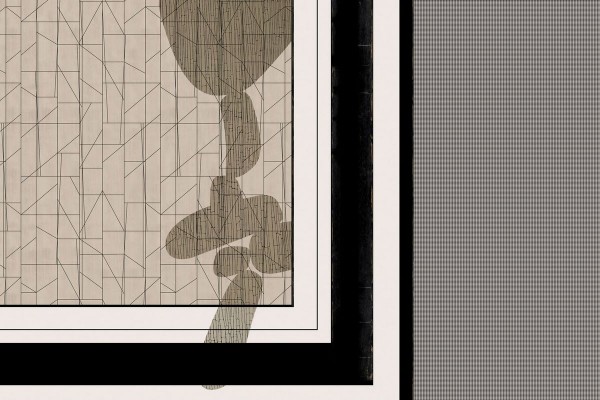 Wallpaper Light Frame GLIX311A - GLAMORA
