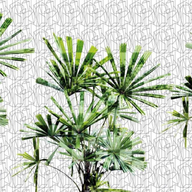 Tapete GLGE123A CUBIC PLANT - GLAMORA