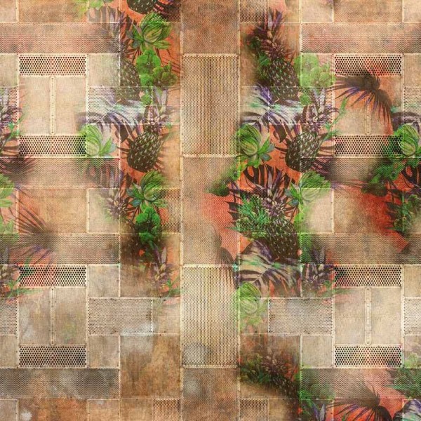 Papier peint GLTD112B PINEAPPLE - GLAMORA Papier peint GLTD112B PINEAPPLE - GLAMORA