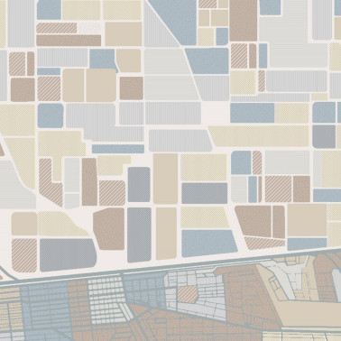 Papier peint MP122B CITY DRONE - GLAMORA